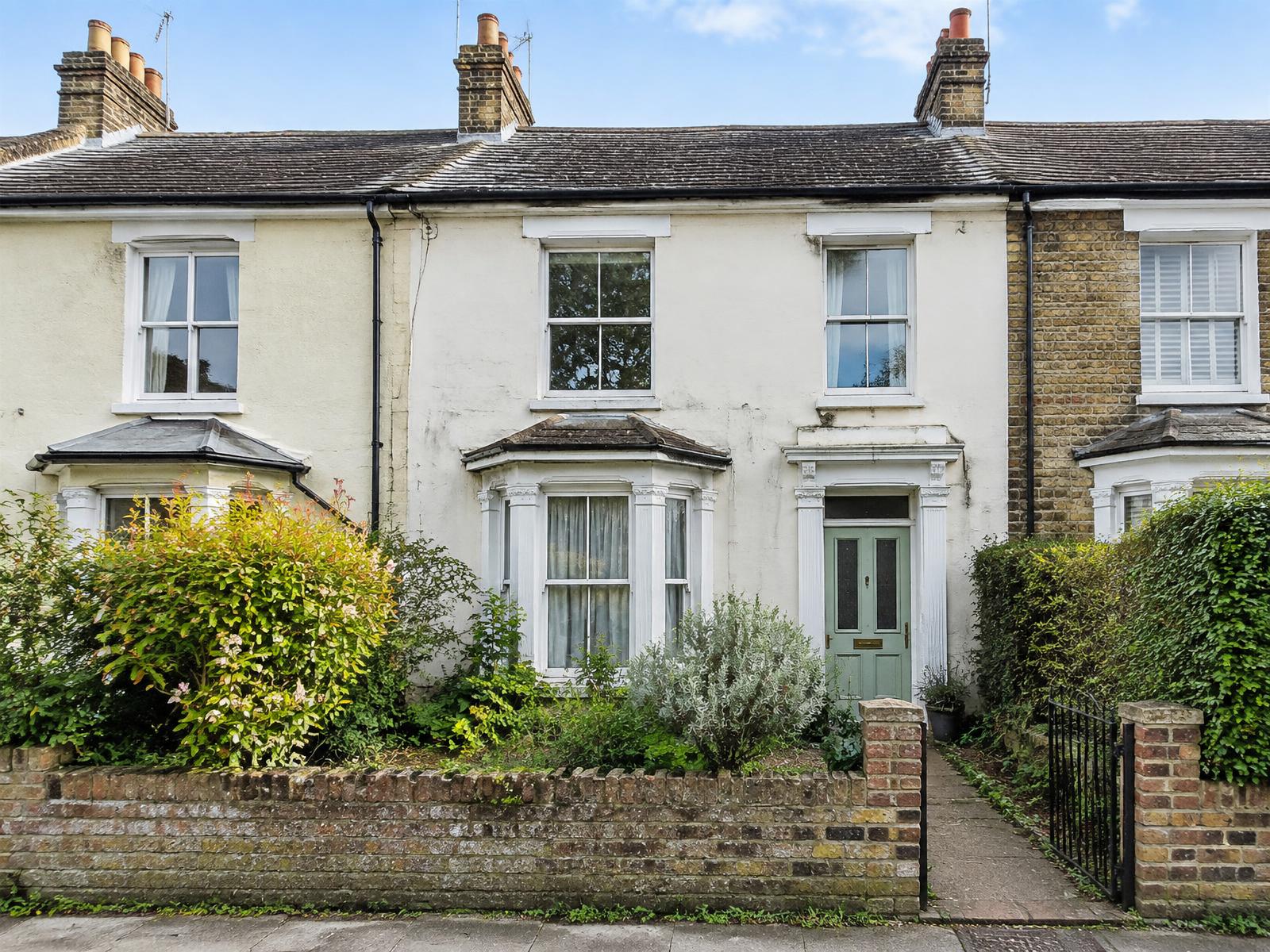 British terraced home requiring cosmetic improvements